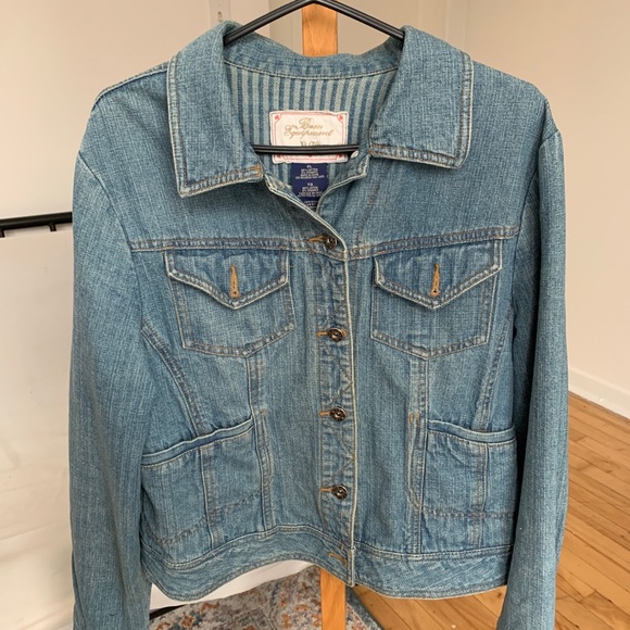 Hand painted jeans jacket - Picture 2 of 5